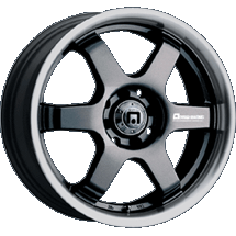 motegi ff6 hyper black 17" wheels
